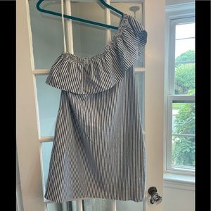 NWT Jcrew one shoulder dress size 12